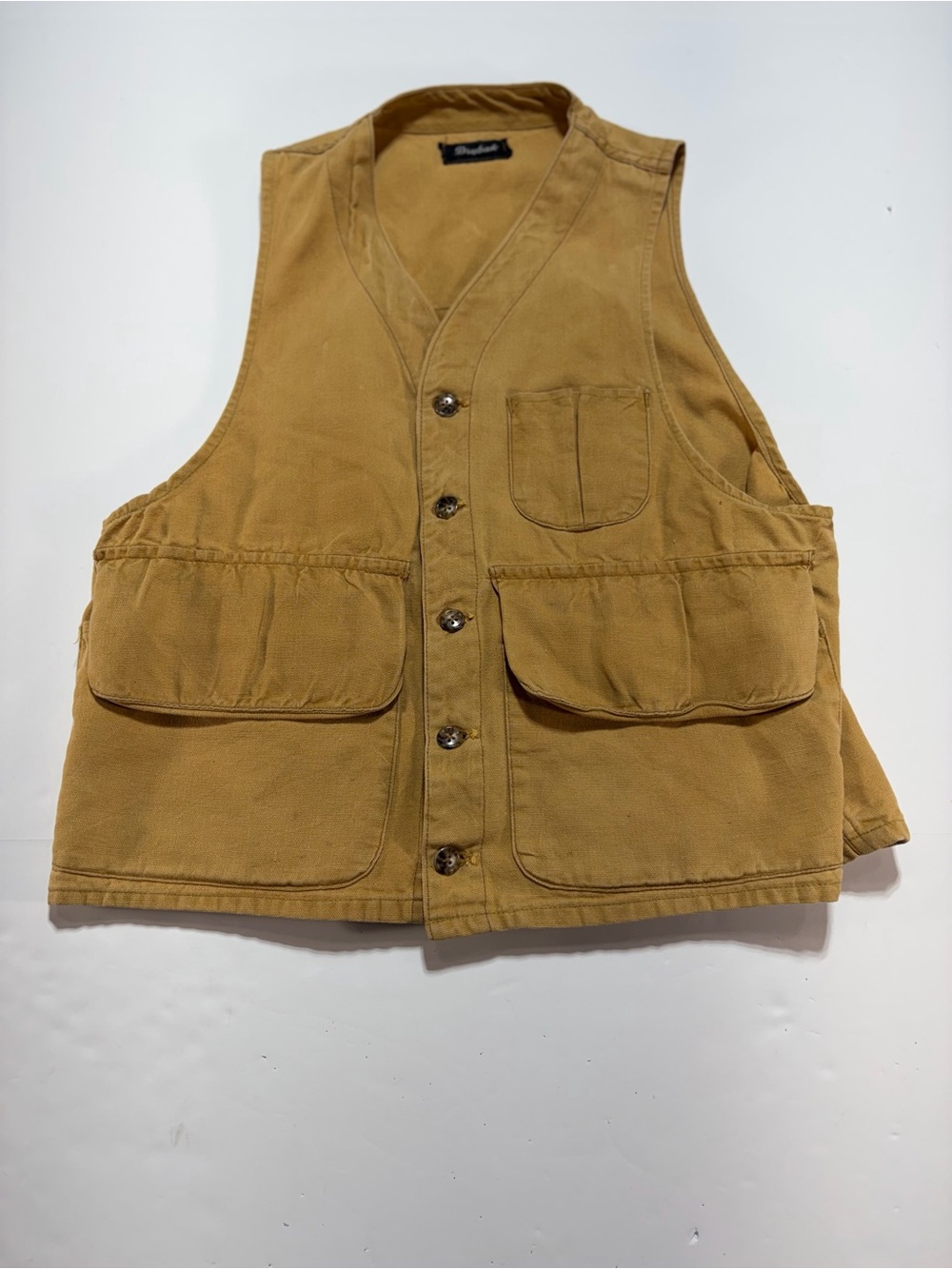Vintage Drybak Canvas Hunting Vest Size L
